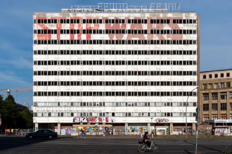 "Bold designs and vivid contrasts make urban life unforgettable. This stunning high-rise brings a splash of color to the